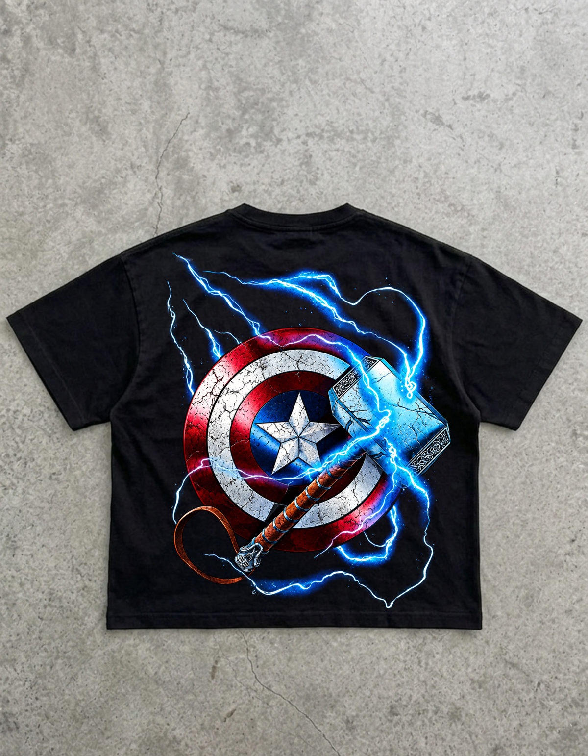 Captain america and Thor  Oversize T-shirt