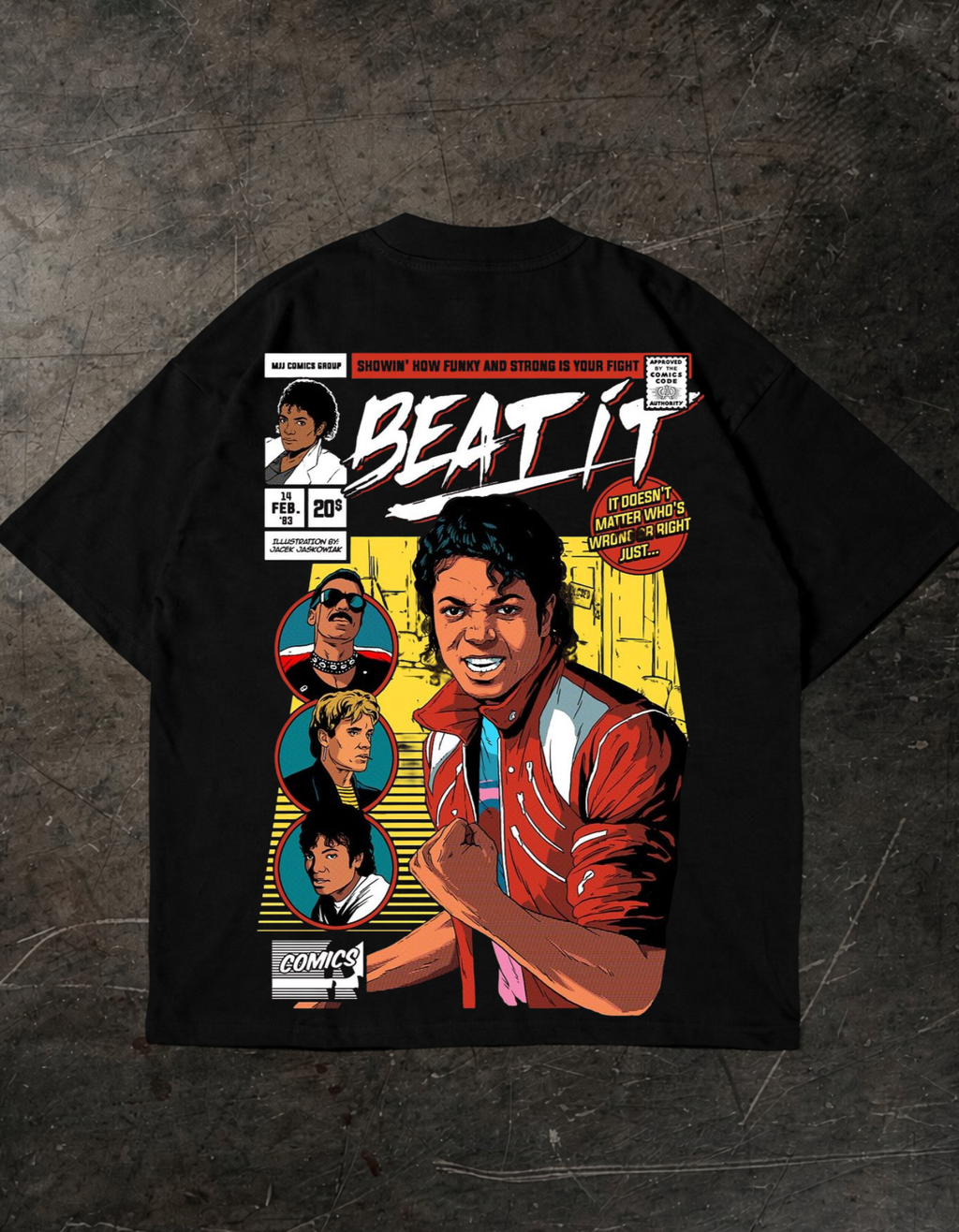 Michael Jackson Oversized T-shirt