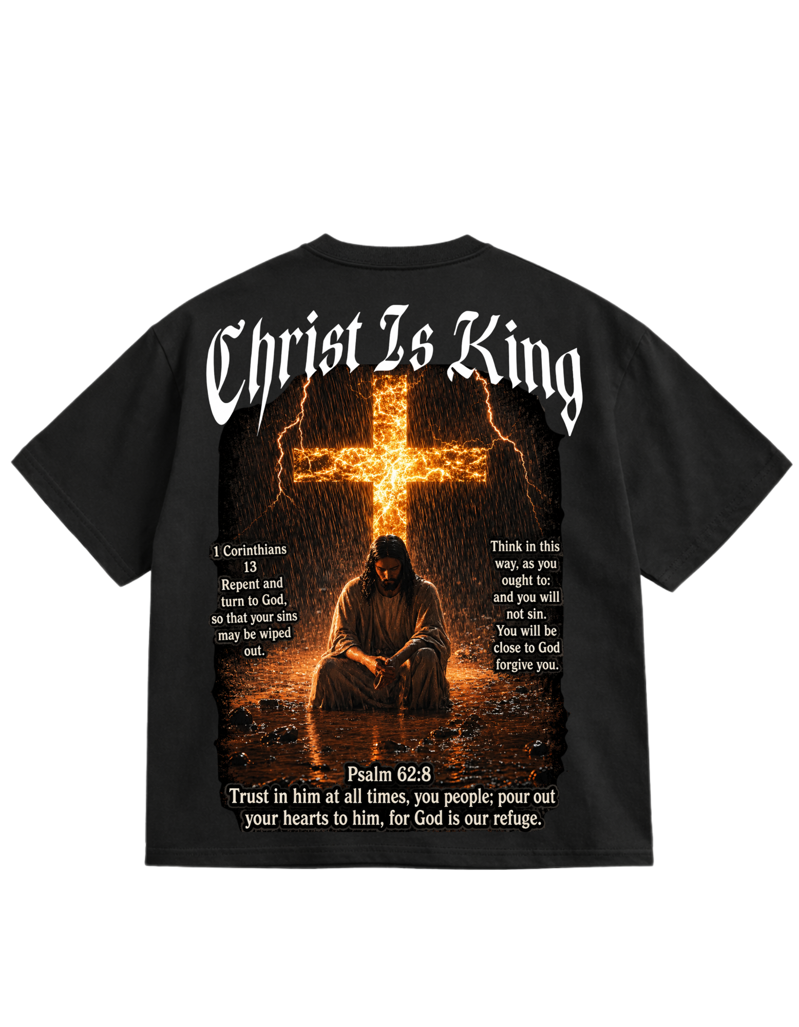 Christ Is King Oversized T-Shirt