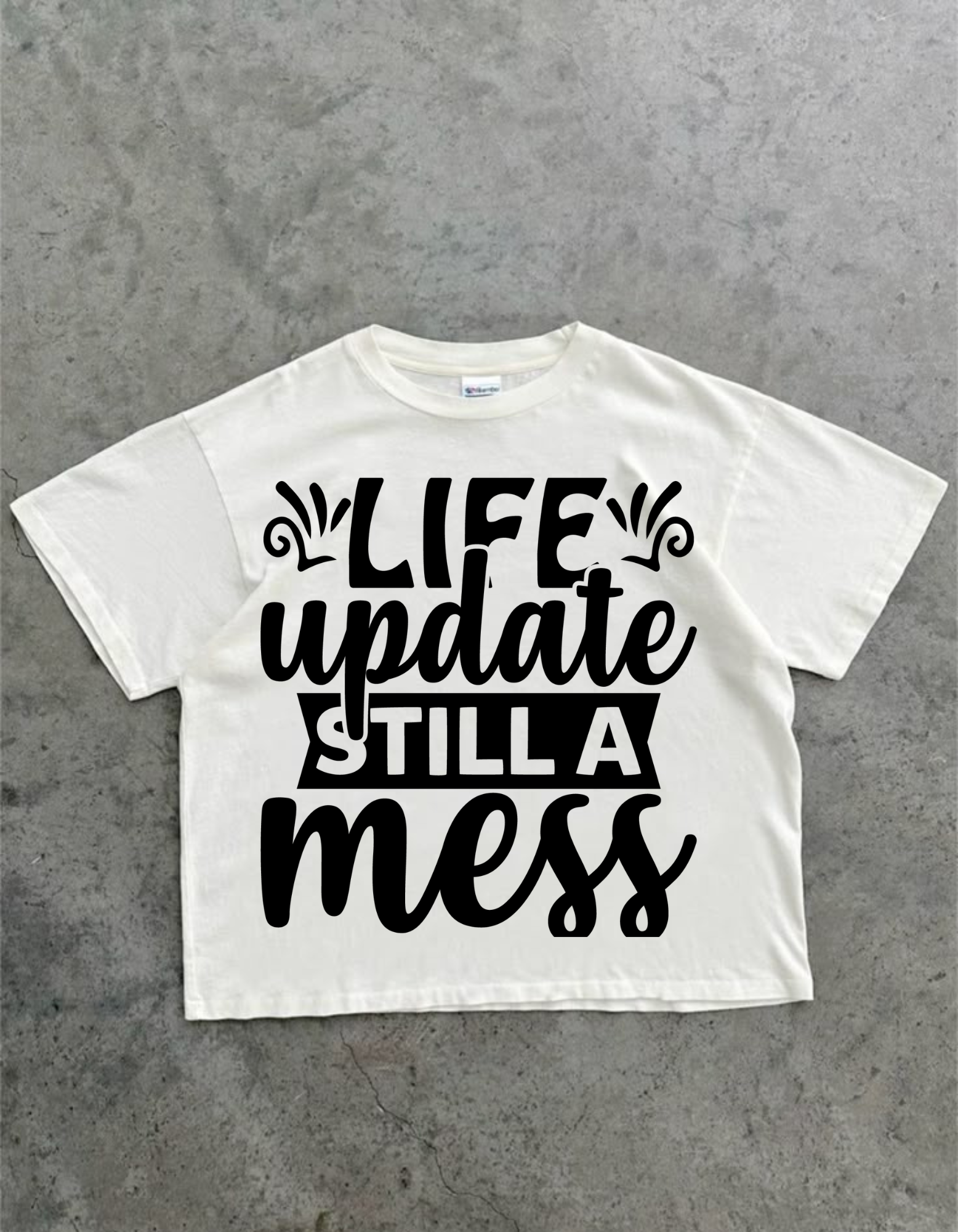 Life Update Oversized T-Shirt