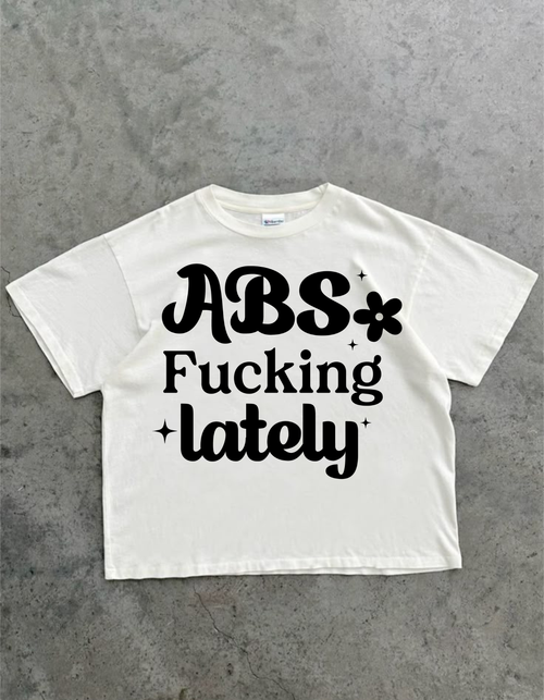 ABS Lately – Oversized  T-Shirt