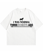 I Was Normal  – Oversized T-Shirt