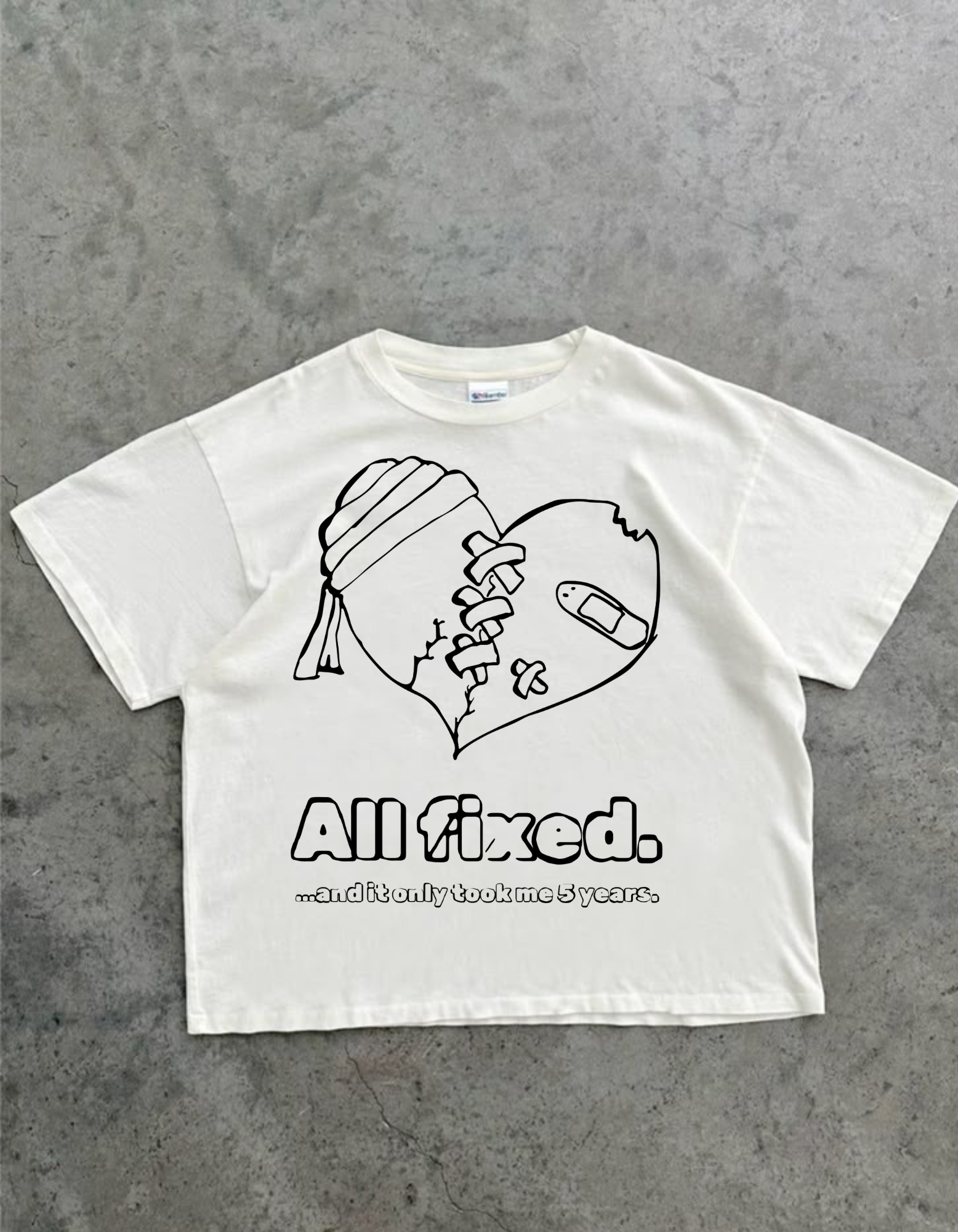 All Fixed Oversized  T-Shirt