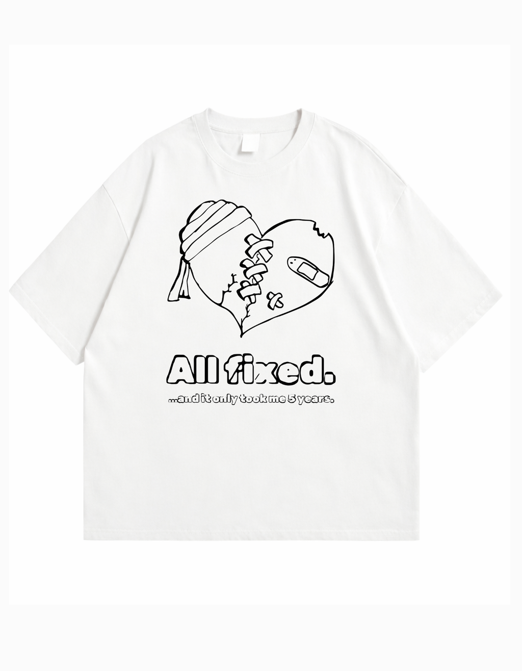 All Fixed Oversized  T-Shirt