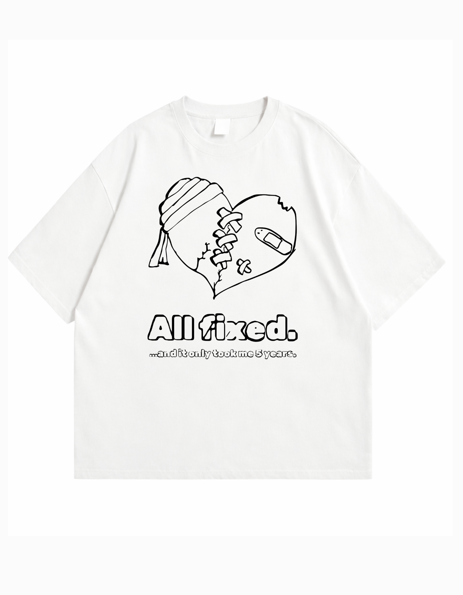 All Fixed Oversized  T-Shirt
