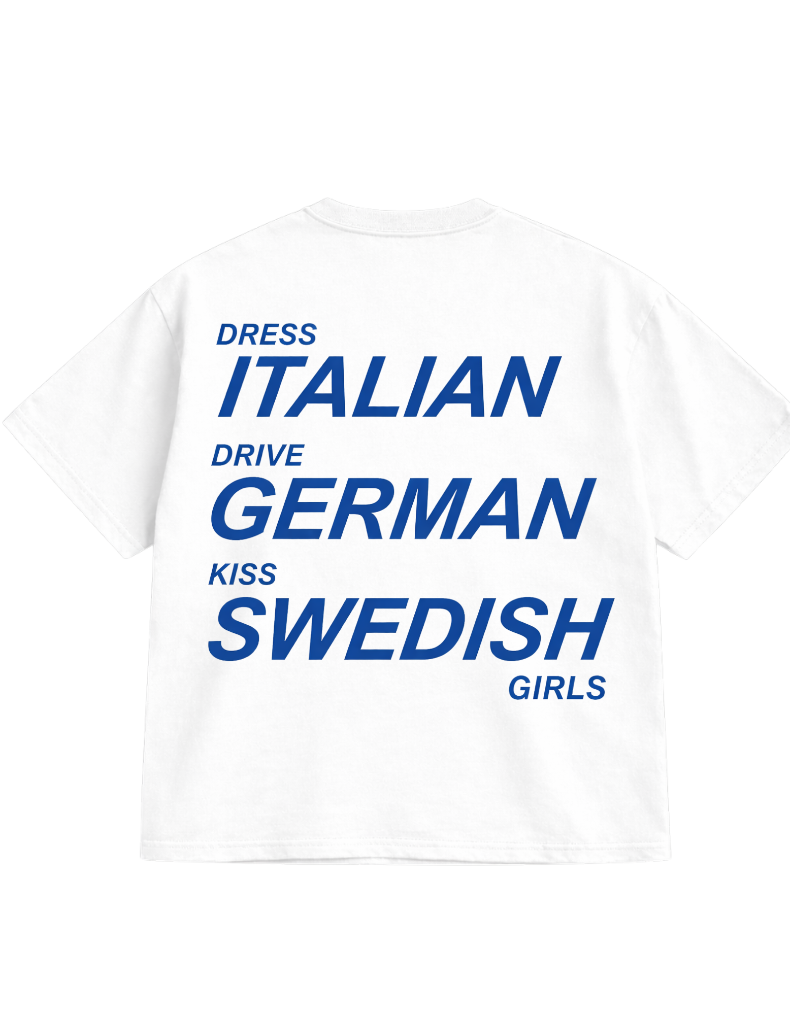 GERMAN Oversize T-shirt