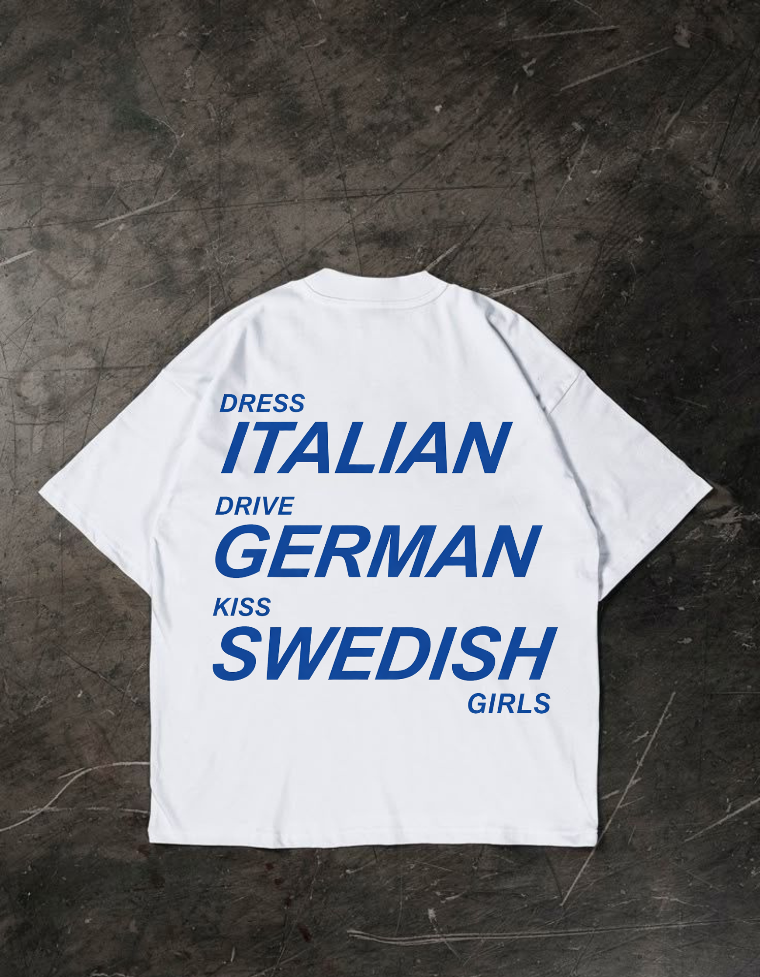 GERMAN Oversize T-shirt