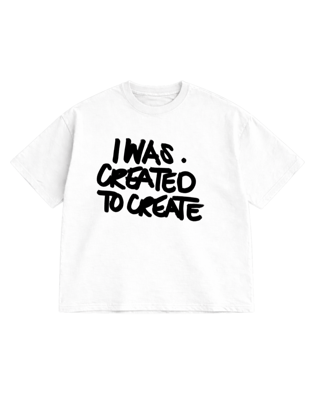 I WAS Oversized T-Shirt