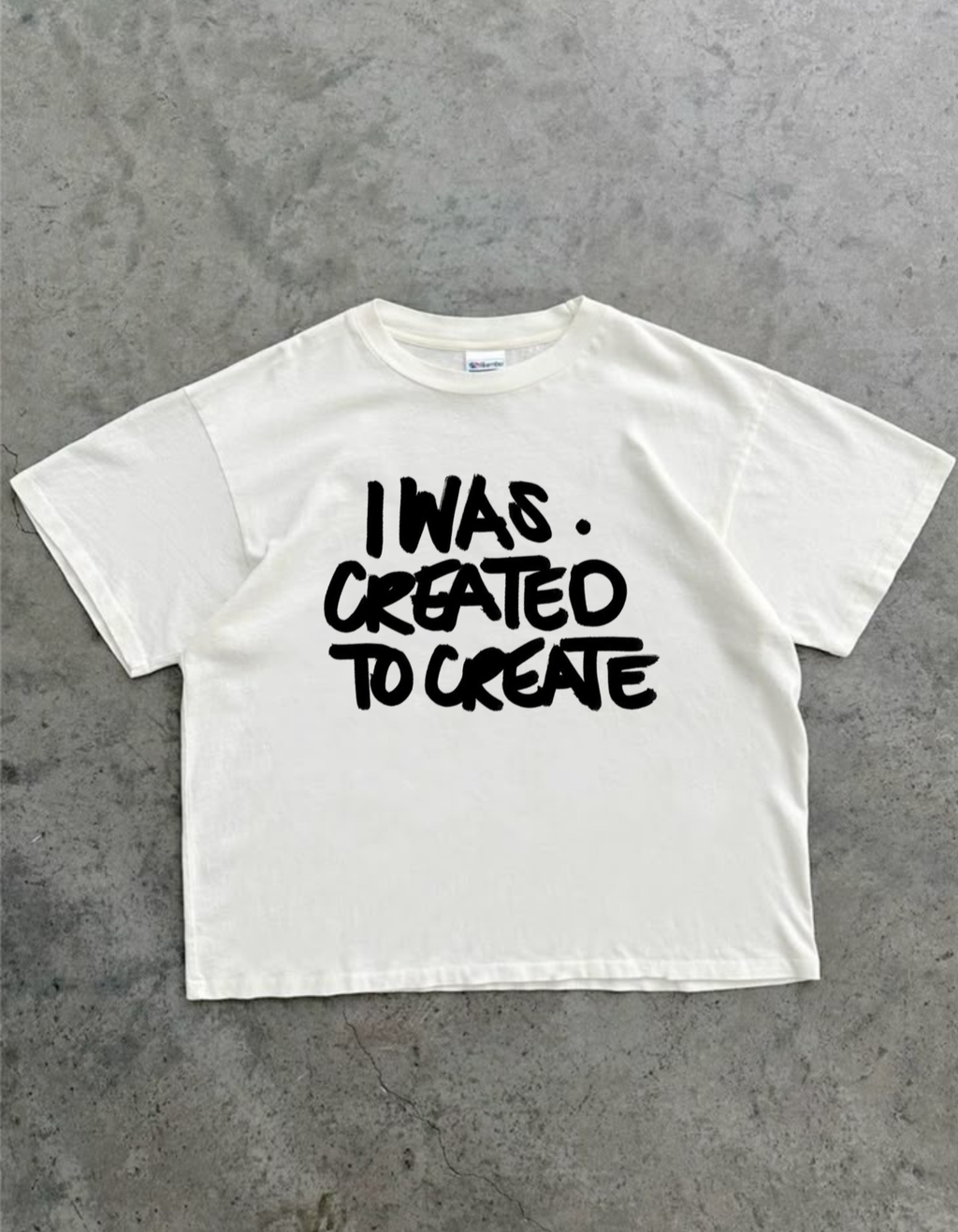 I WAS Oversized T-Shirt