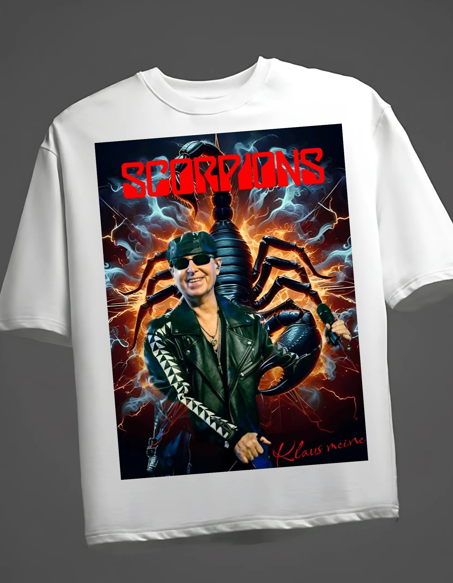 Scorpions Trendy Oversized T-Shirt