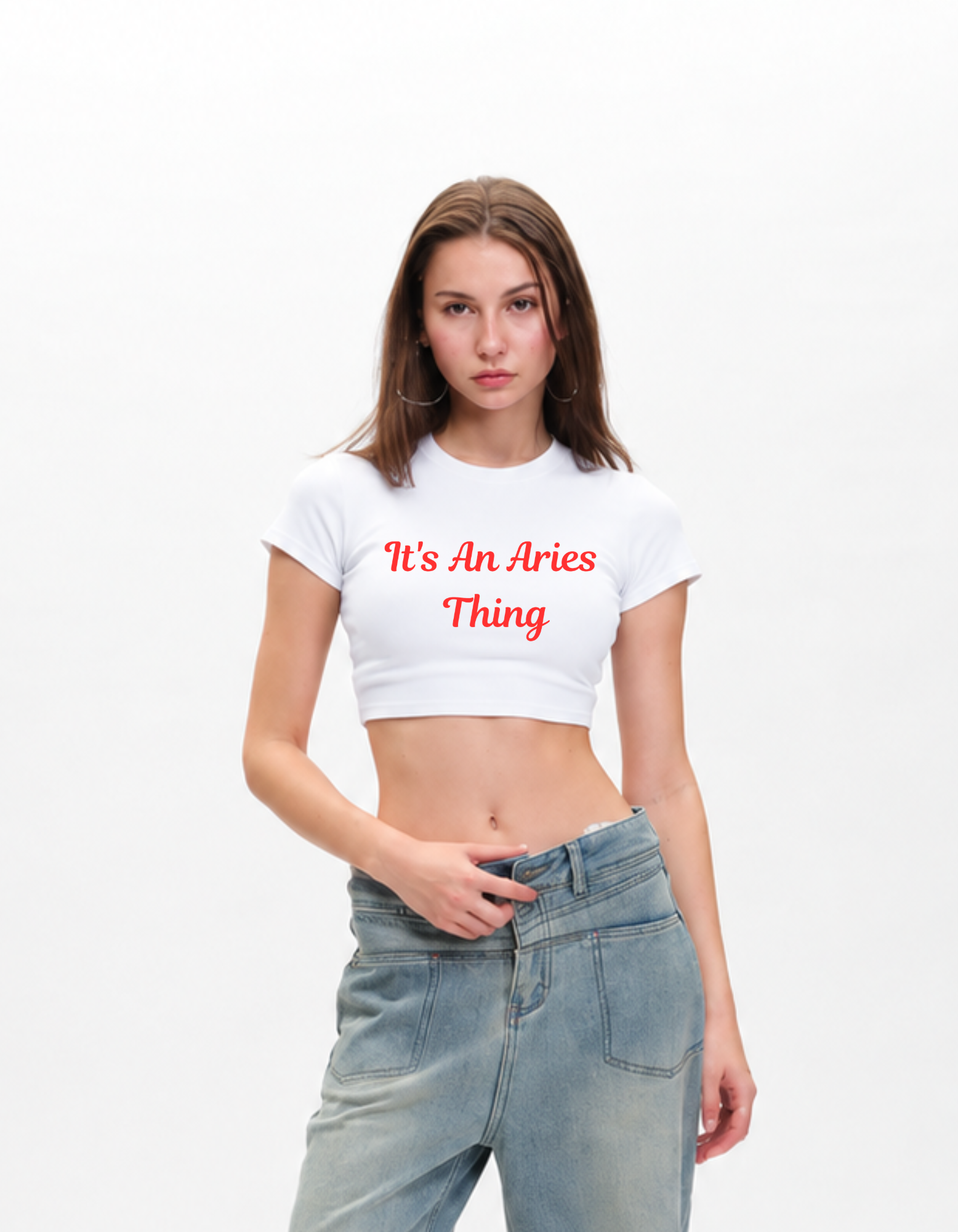 It's An Aries Thing Crop Top
