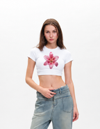 Flower Crop Top