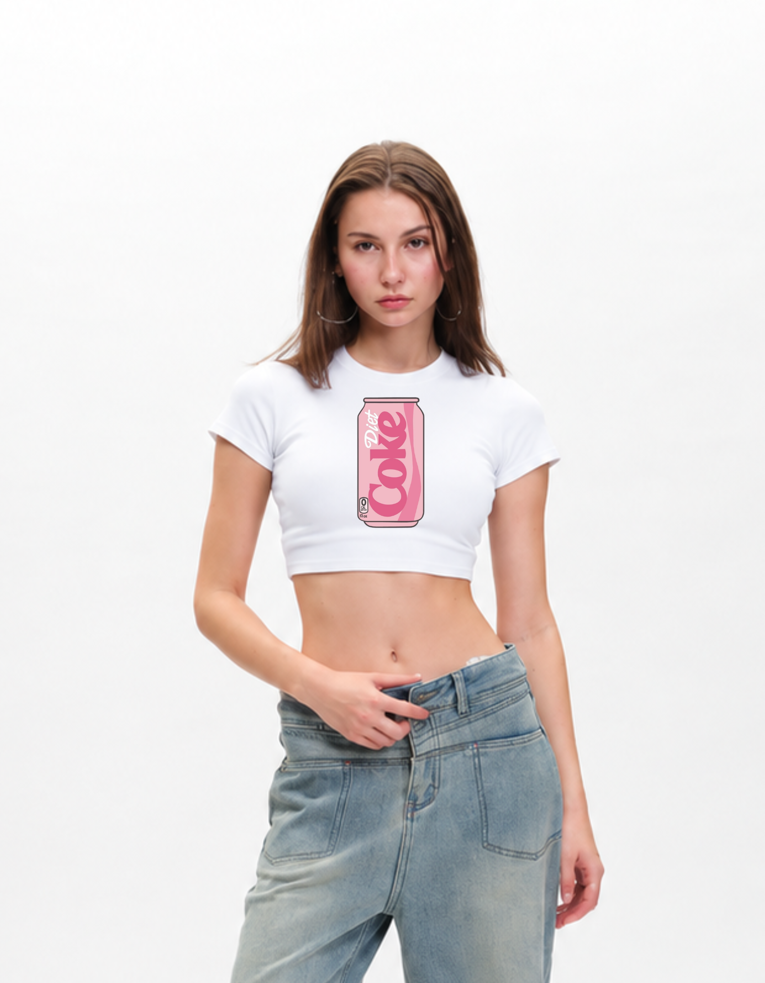 Diet Coke Crop Top