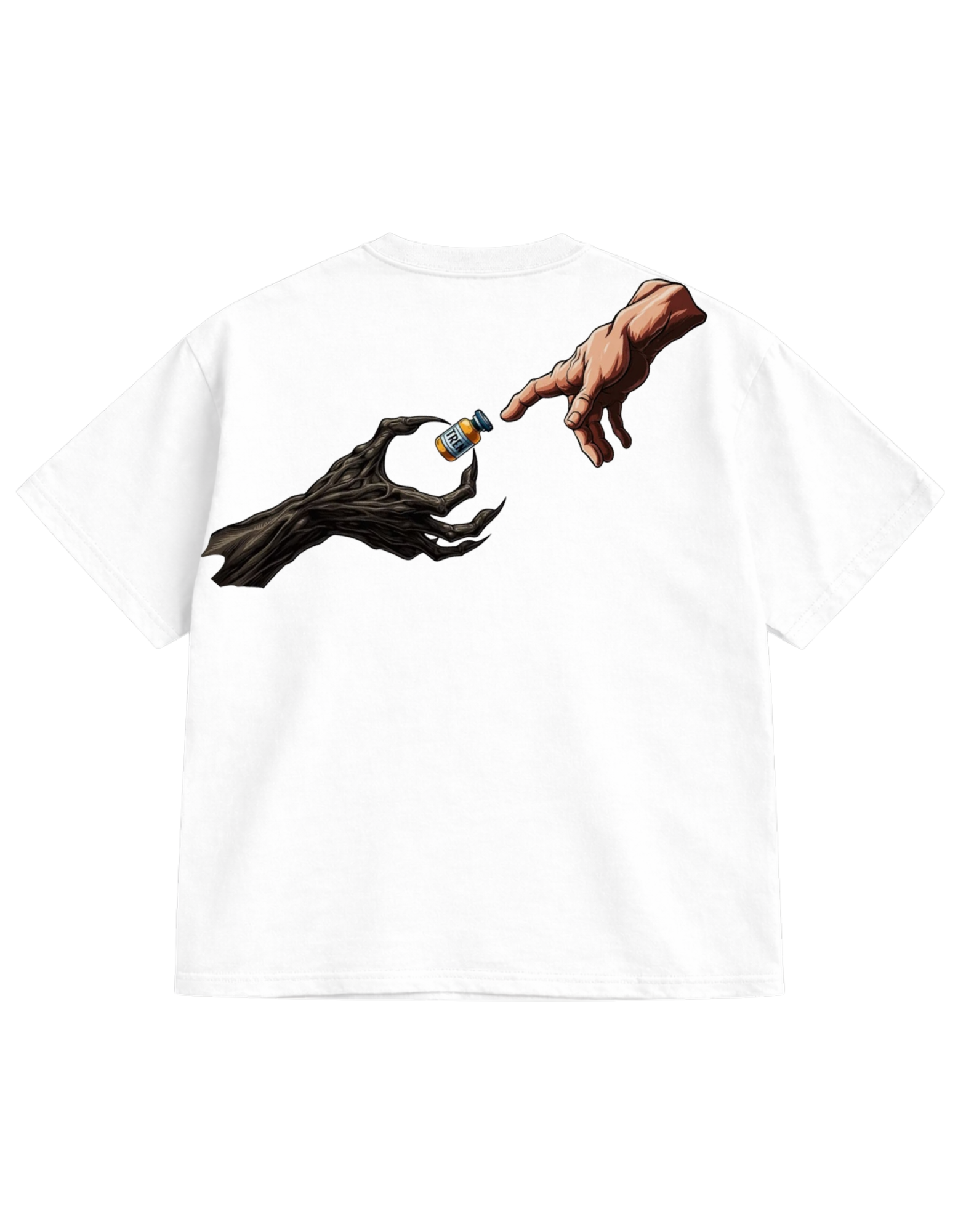 Half Heaven Half Hell  Oversized T-Shirt