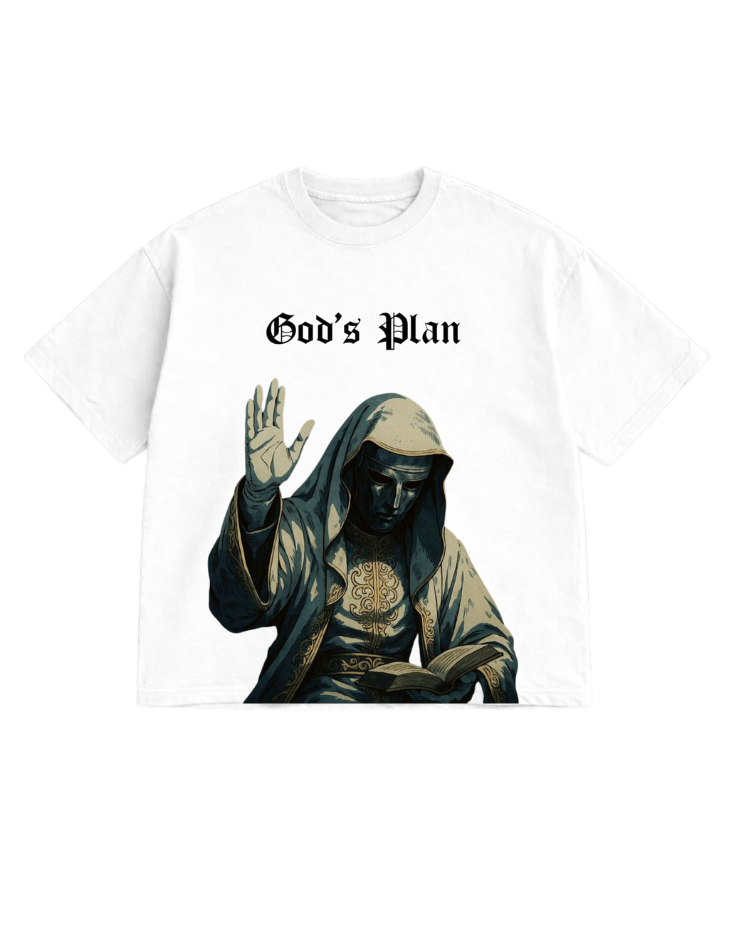 Baldwin God Oversized T-Shirt