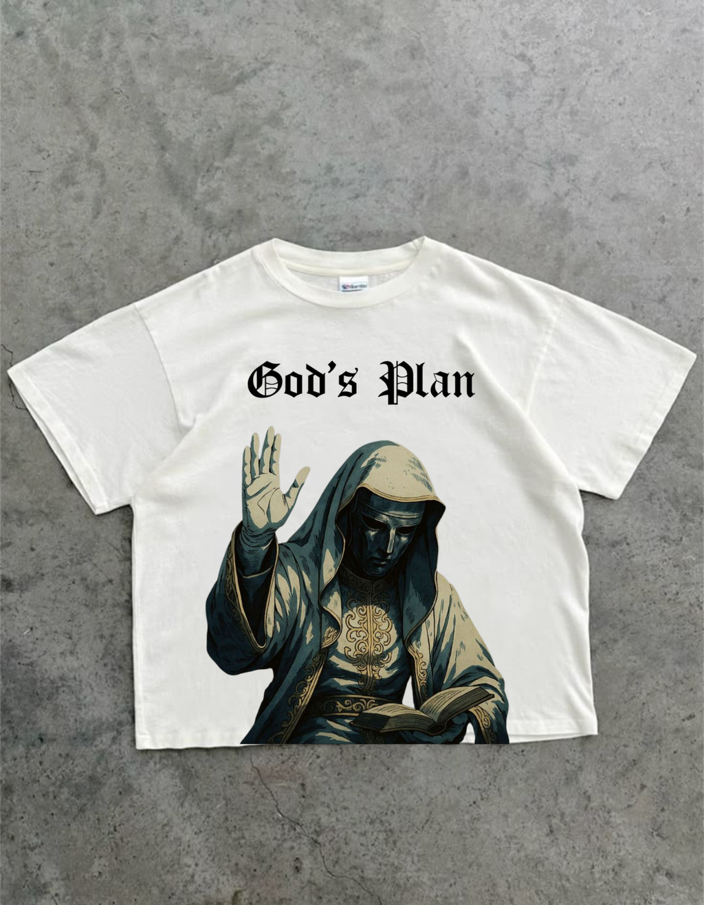 Baldwin God Oversized T-Shirt