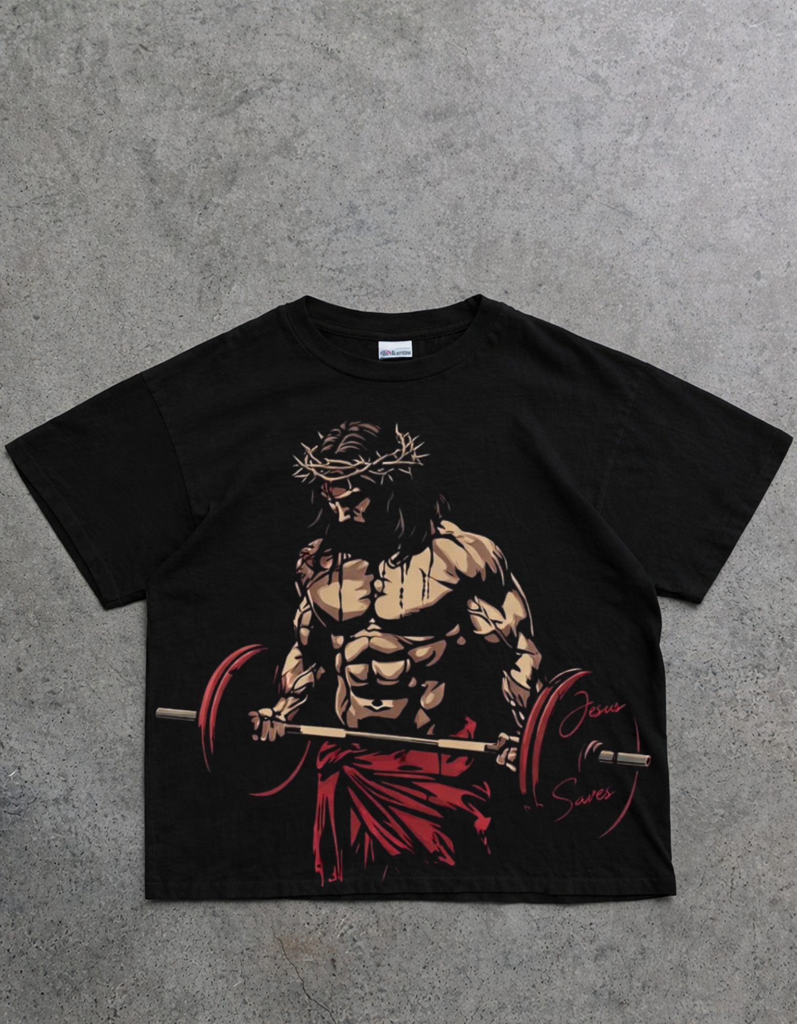 Jesus Saves Oversized T-Shirt