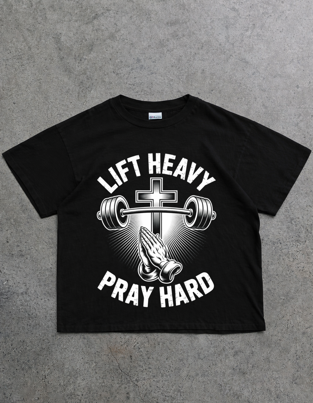 Pray Hard Oversized T-Shirt