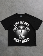 Pray Hard Oversized T-Shirt