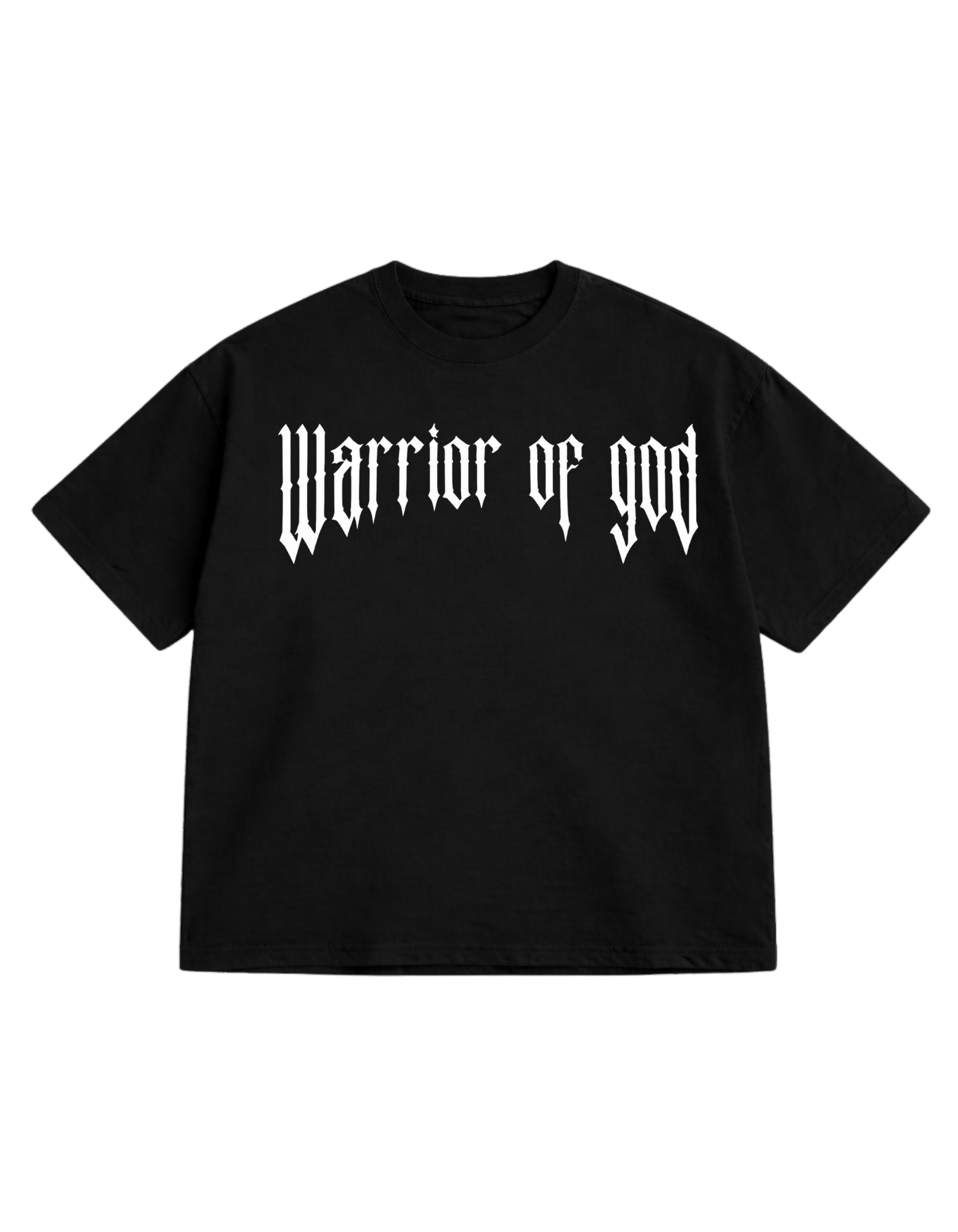 WARRIOR OF GOD Oversized T-Shirt