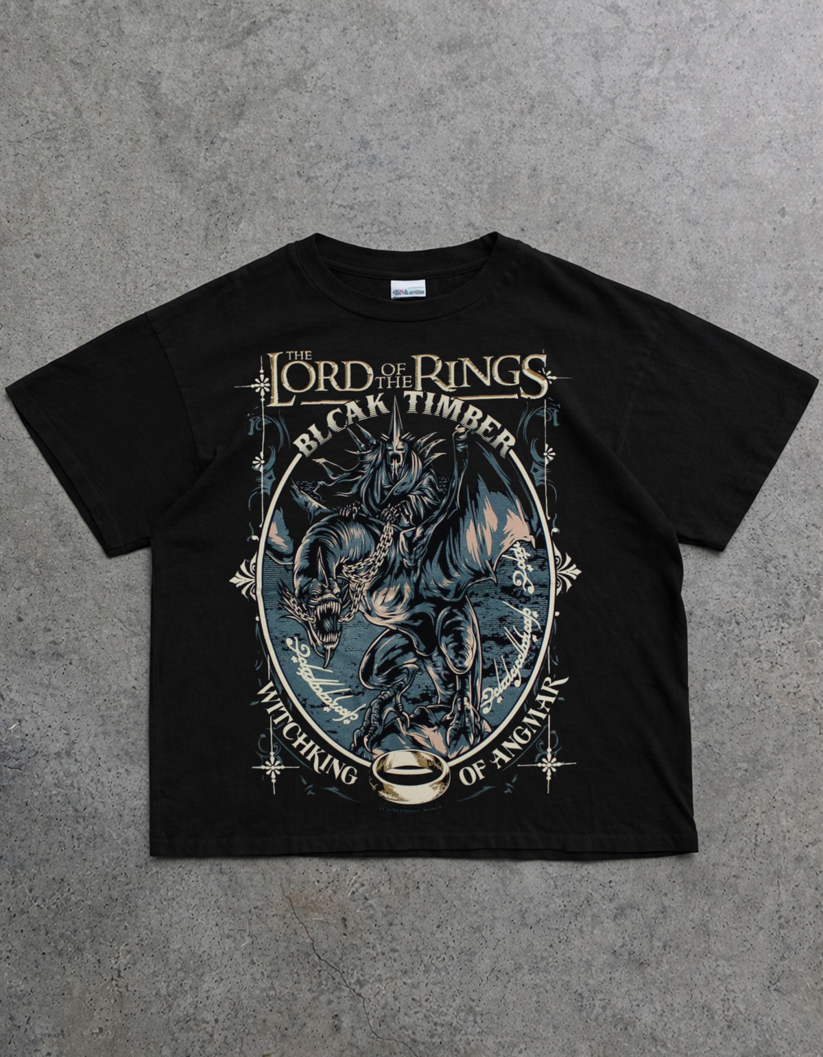 Lord of The Ring  trendy Oversized T-Shirt