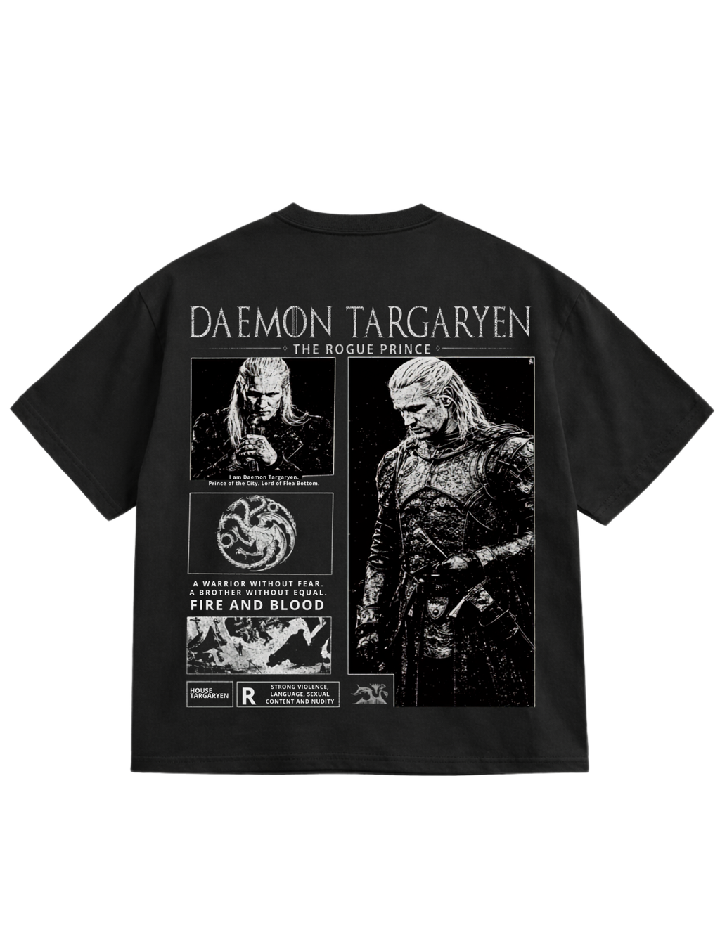 Daemon  trendy Oversized T-Shirt