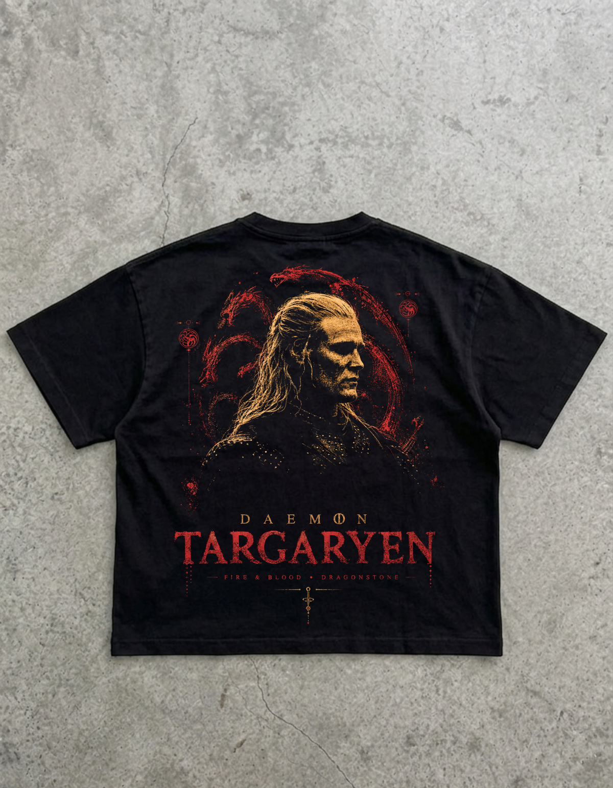Daemon Targaryen  streetwear Oversized T-Shirt