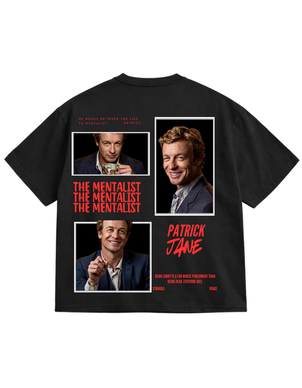 Patrick Jane, Oversize T-shirt