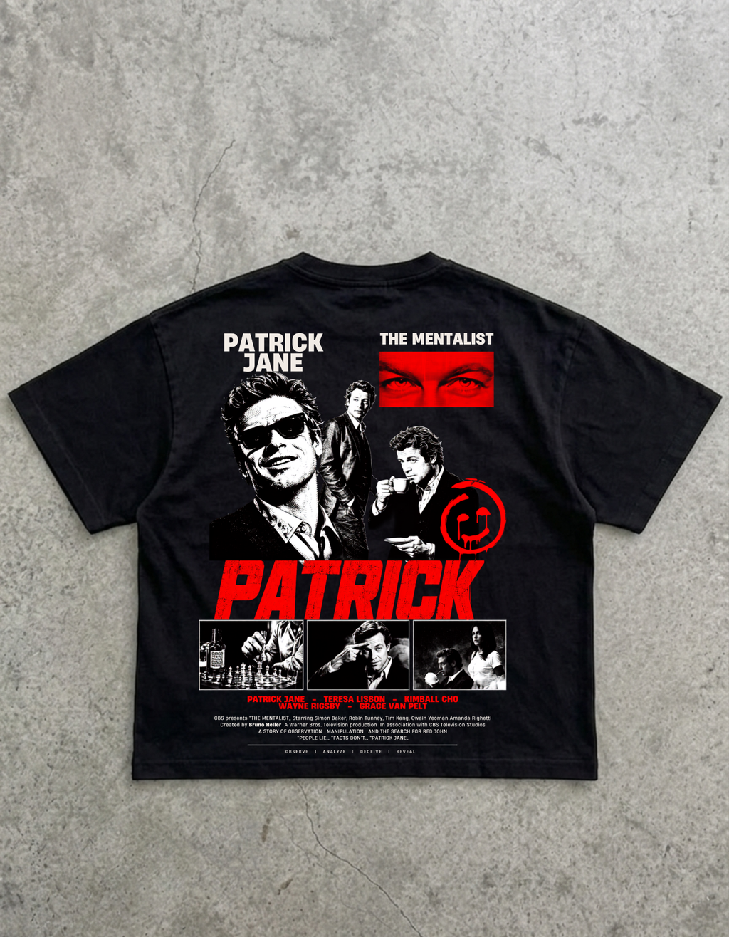 The Mentalist Oversize T-shirt